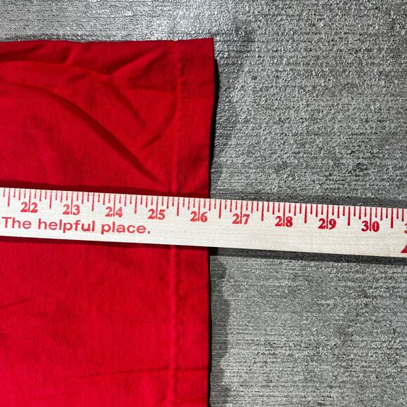 Comfort Colors Wisconsin Badgers T-Shirt Red Medium - Picture 6 of 7